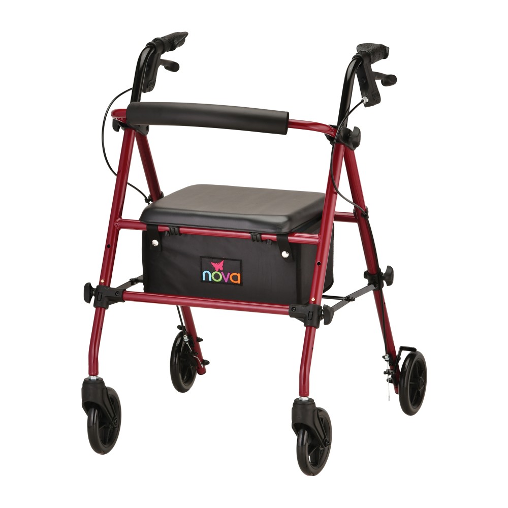 JOURNEY ROLL WLKR STEEL KD RED